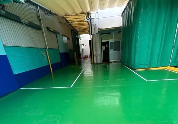 堺市某工場 塗床工事