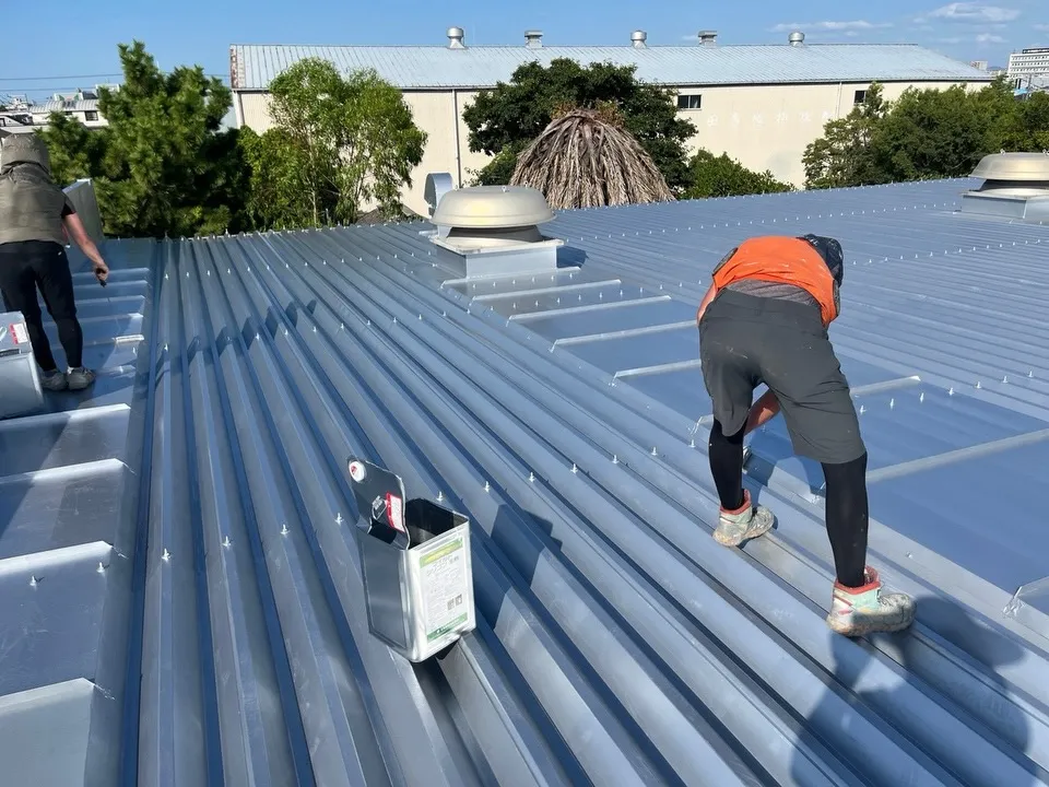泉大津市某工場　屋根塗装工事