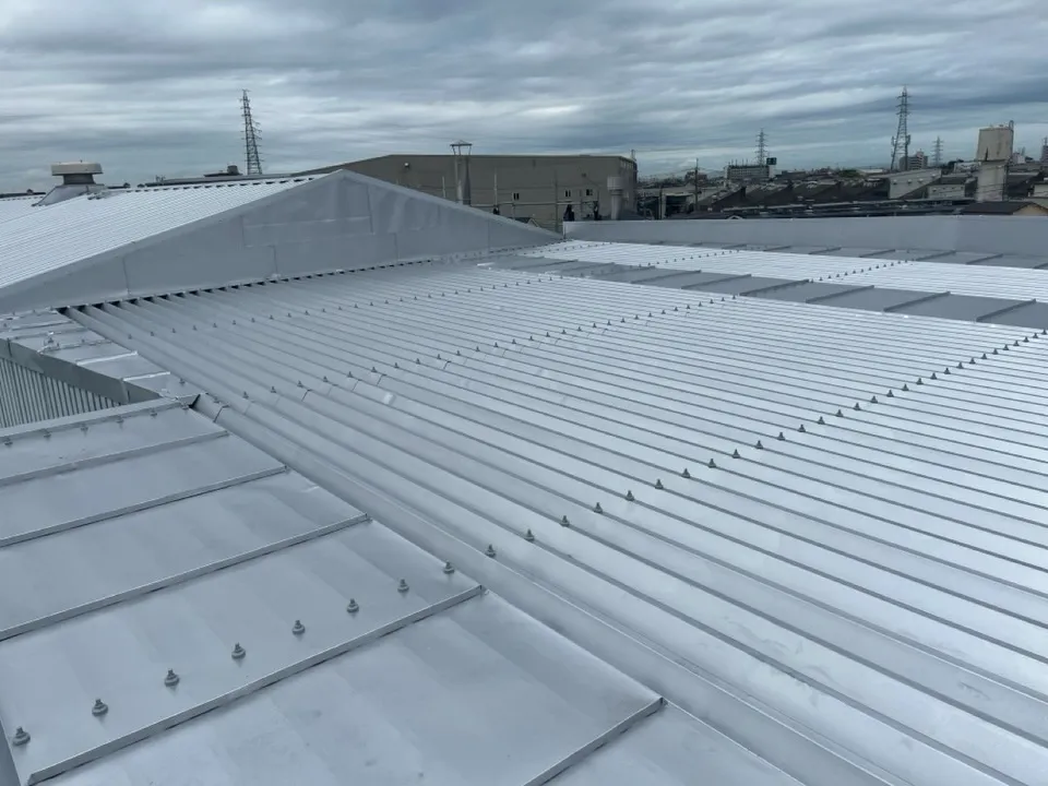 泉大津市某工場　屋根塗装工事