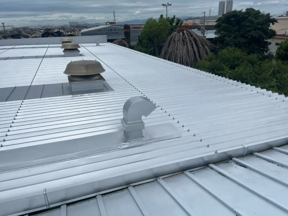 泉大津市某工場　屋根塗装工事